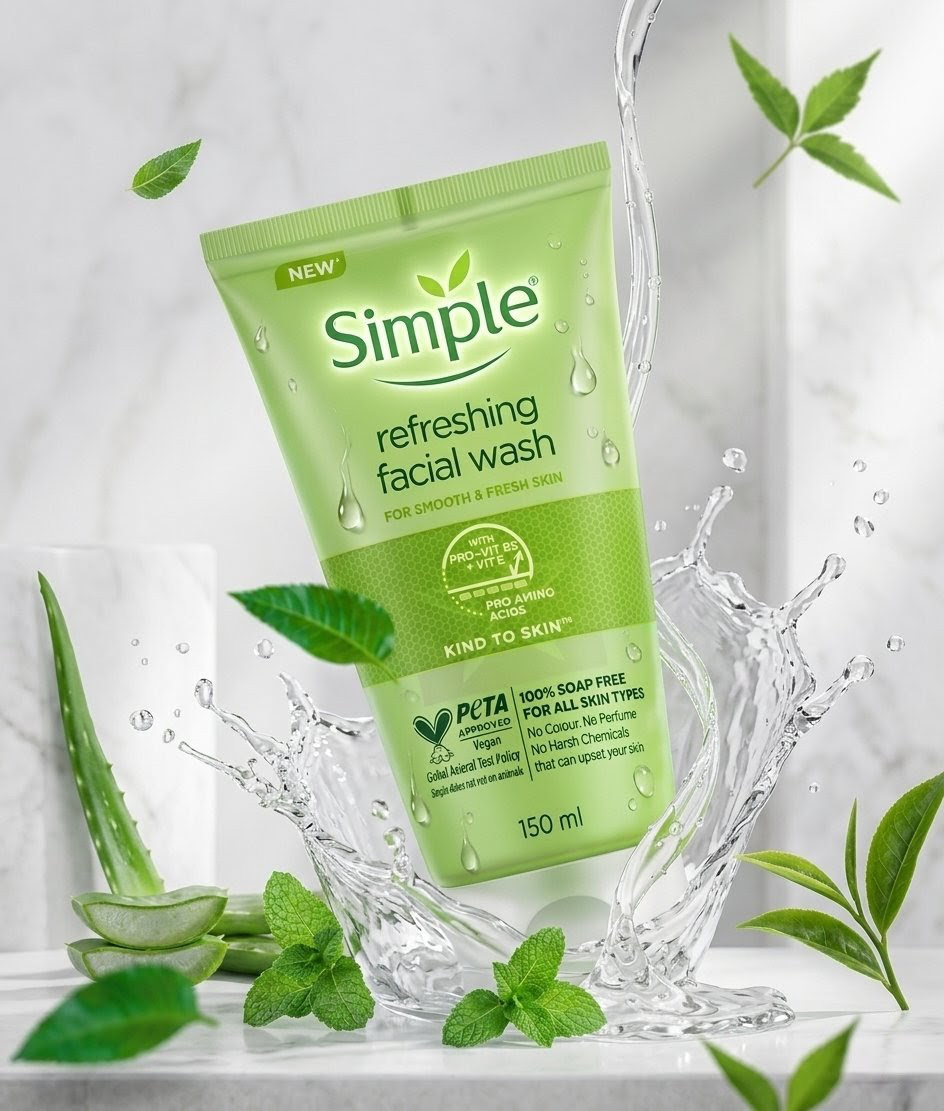 SIMPLE Refreshing Facial Wash 150ml